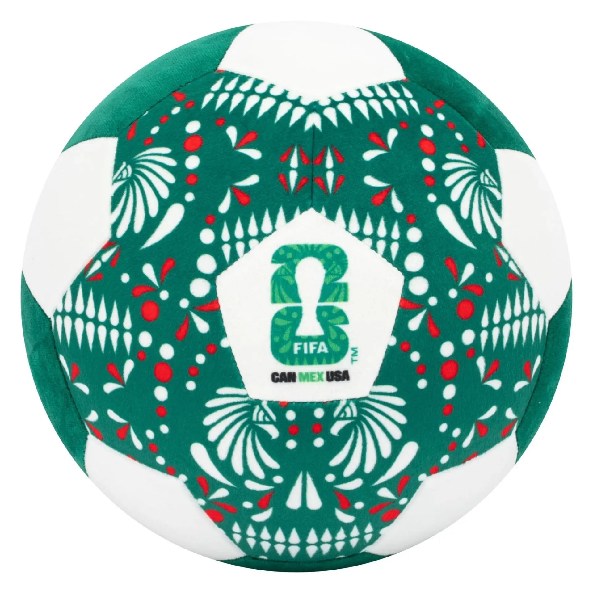 JPFI FIFA 9" Mexico Plush Soccer Ball-JPFI00040