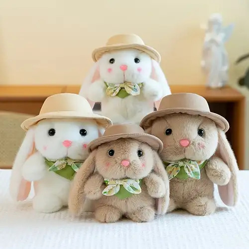 [6978787690735] 10" Rabbit Bow Tie/ HAT ASST 2 1490-30