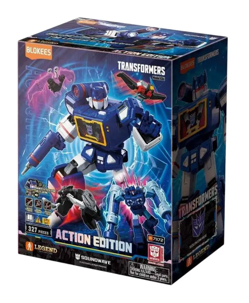 [810181530872] Blokees Transformers Soundwave Action 71172