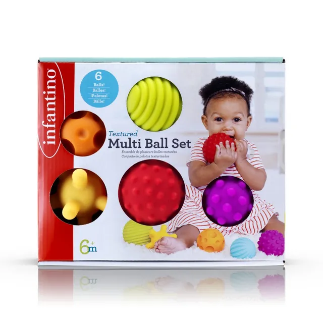 Textured Sensory Soft Balls - 6pcs-2009