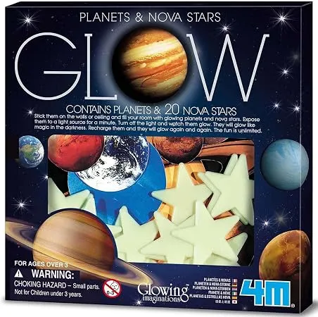 [4893156056351] 4M Glow Planets & Nova Star In Box-05635