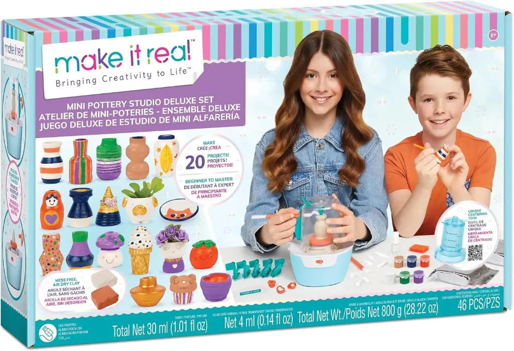 Mini pottery wheel deluxe set-1830