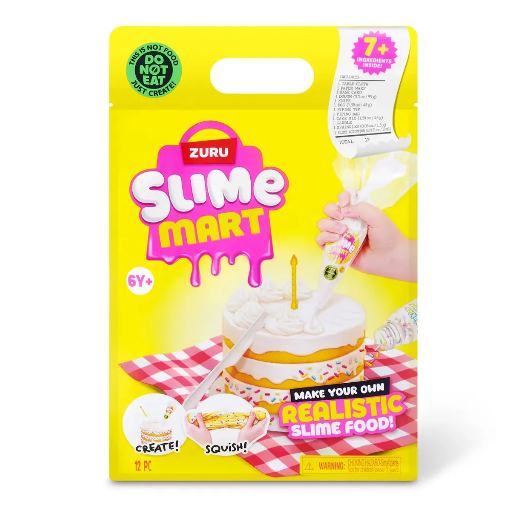 slime mart small shopping bag  birthday cake -15915a