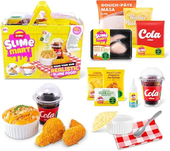 [193052104342] slime mart small shopping basketfast food-15916