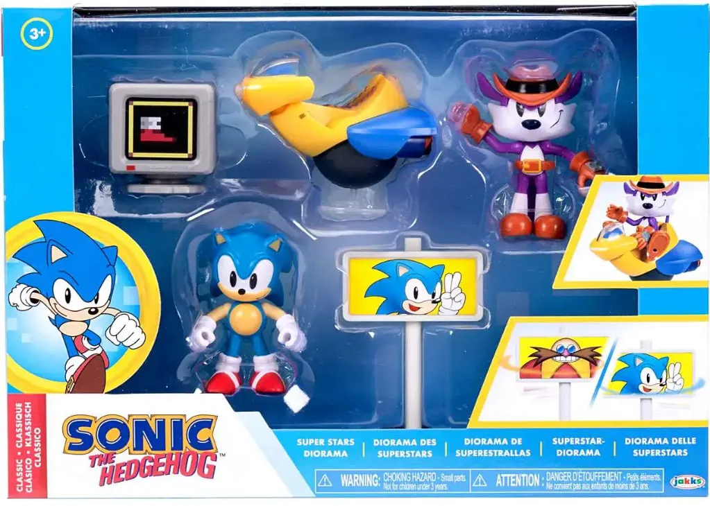 Sonic 2.5" Fig Sonic Vs Fang-42813