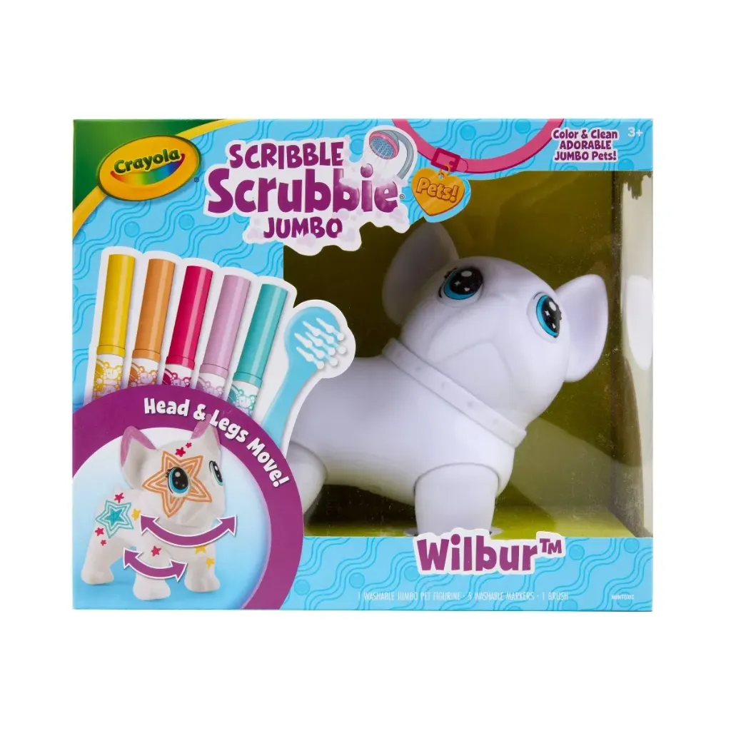 Scribble Scrubbie Poseable Jumbo Cat-CY74-7703