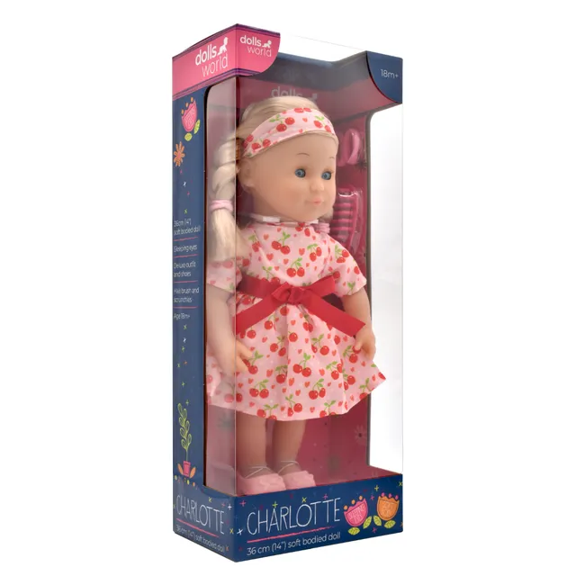 Charlotte 36Cm Outfit N Hair Accrys-78206