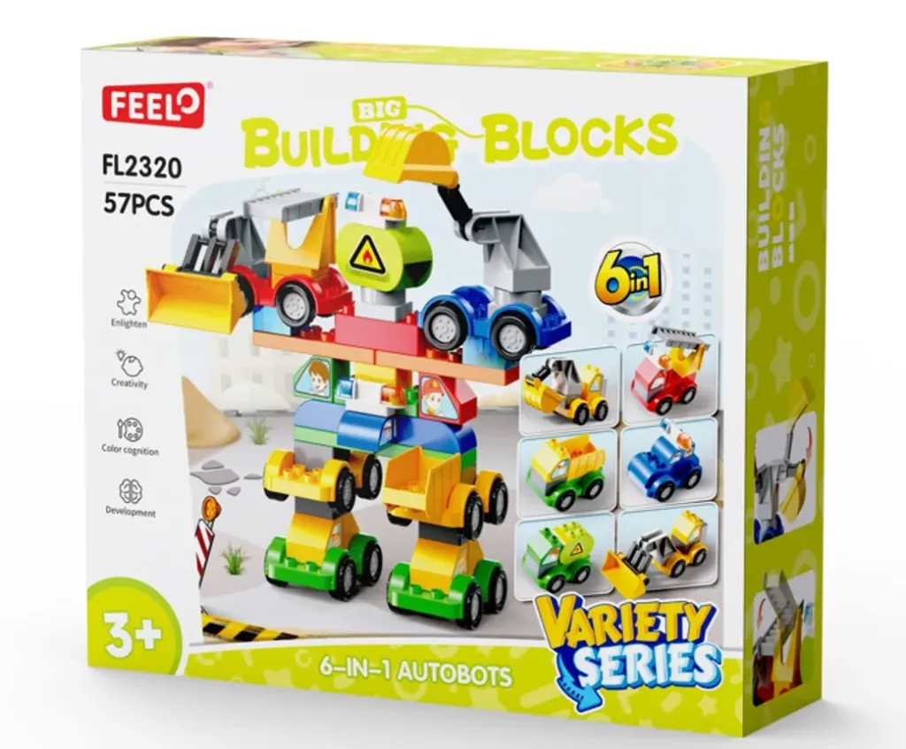 Feelo 57 Pcs 6 in 1 Autobots-FL2320