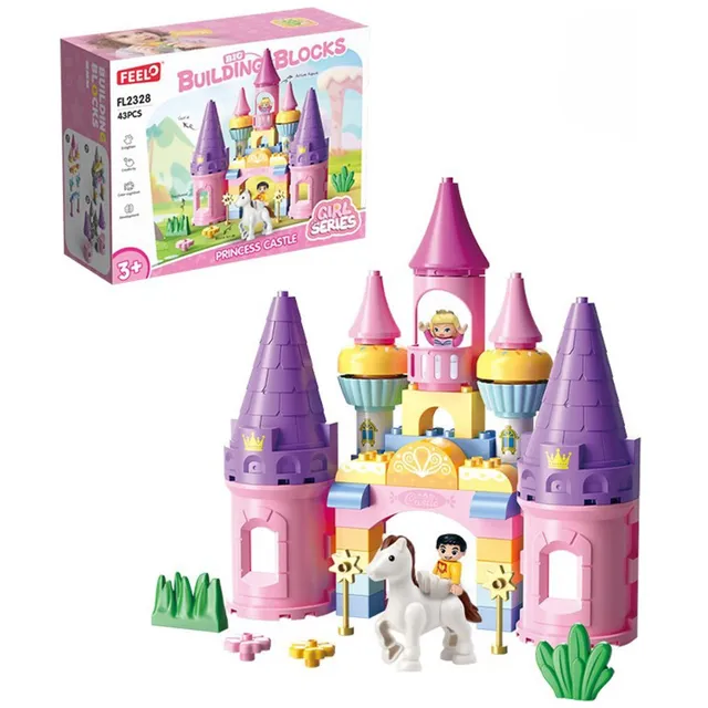 Feelo 45 Pcs Princess Castle-FL2328