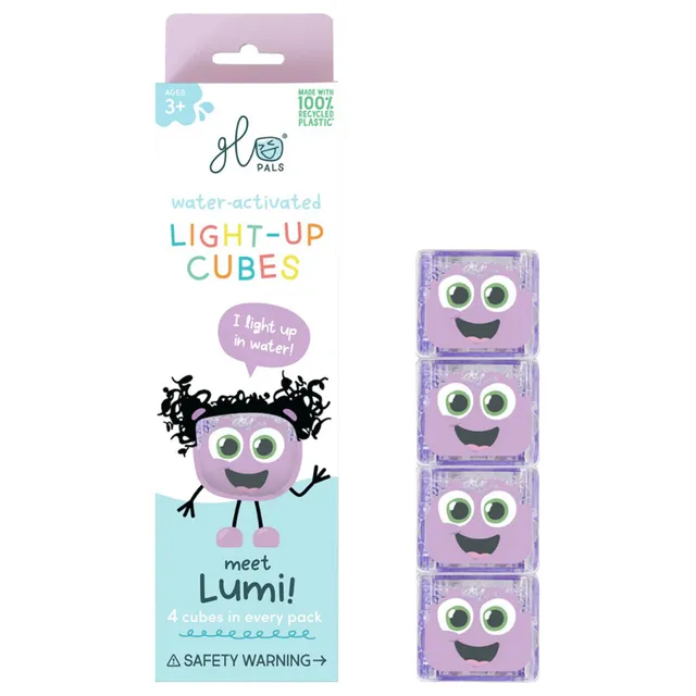 Glo Pals 4 PK Lumi Cubes-GP4PKLUMI
