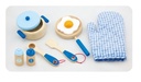 Cooking Tools Set Blue - Viga 50115