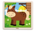Horse Puzzle 9Pcs - Viga 51439