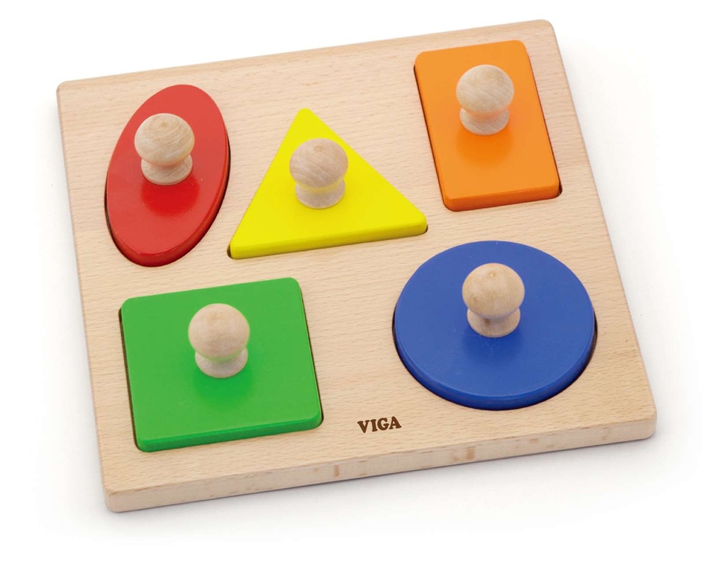 Shapes Block Puzzle - Viga 50663