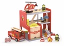 Fire Station with Accessories - Viga 50828