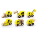 Construction Vehicles 6Pcs - Viga 50541