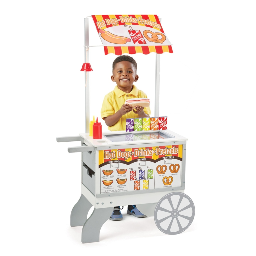 [9350] Snacks And Sweets Food Cart - Melissa & Doug 9350