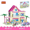 Princess beach house 346PCS- COGO 4512