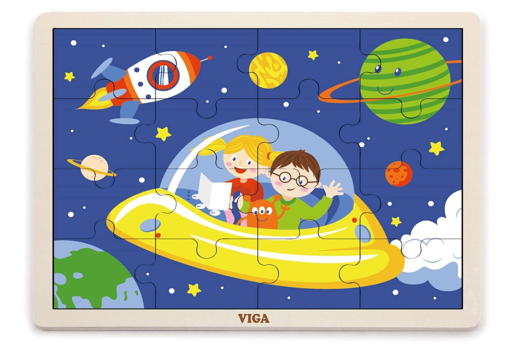 Space Puzzle 16Pcs - Viga 51457