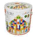 Alphabets and Numbers block 100Pcs - Viga 50288