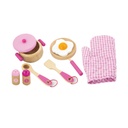 Cooking Tool Set Pink - Viga 50116