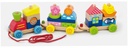 Pull Along Stacking Train - Viga 50089