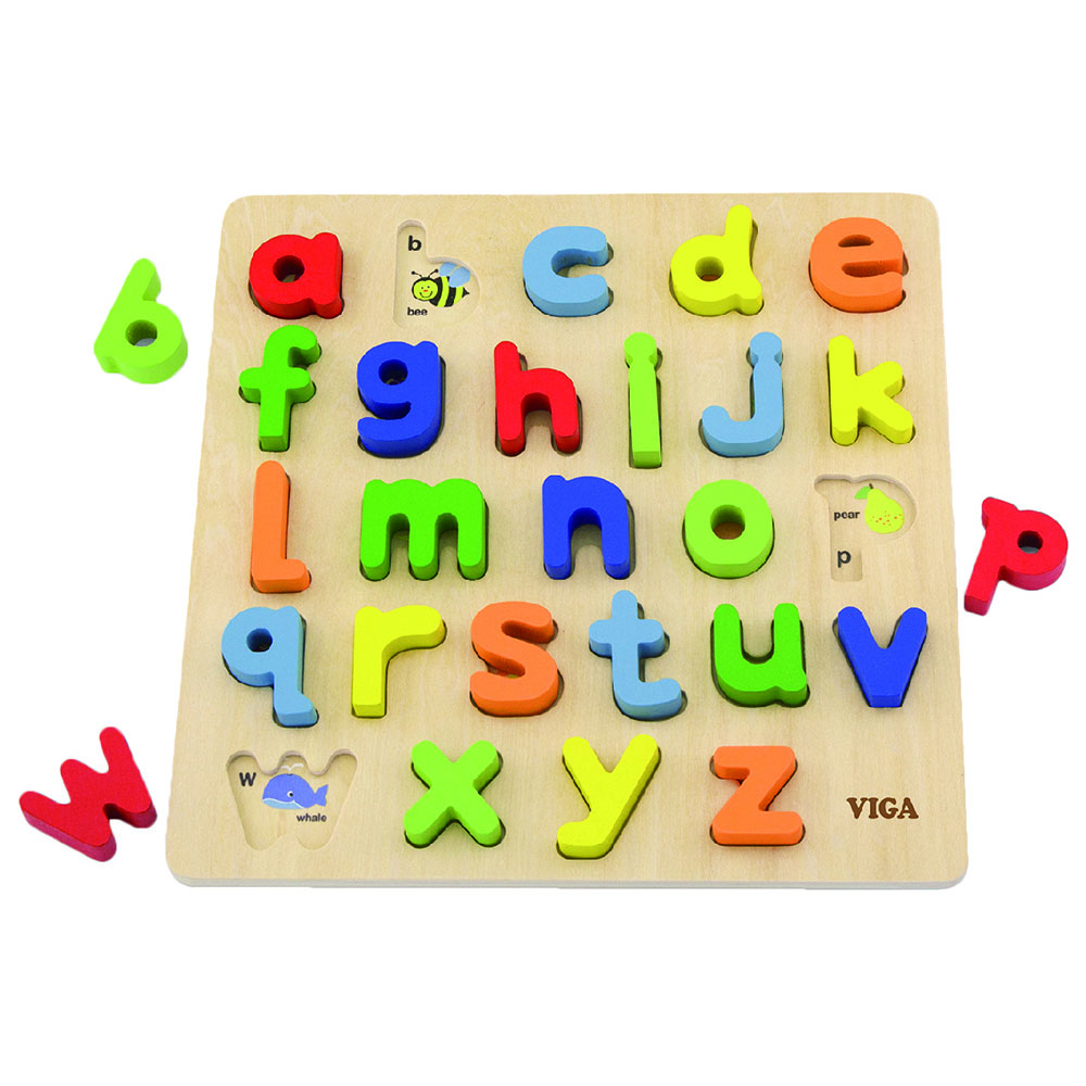 Block Alphabet Lowercase - Viga 50125