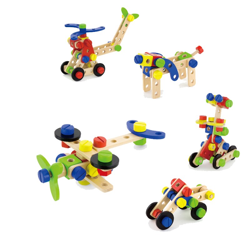 Construction Block Set 48Pcs - Viga 50383