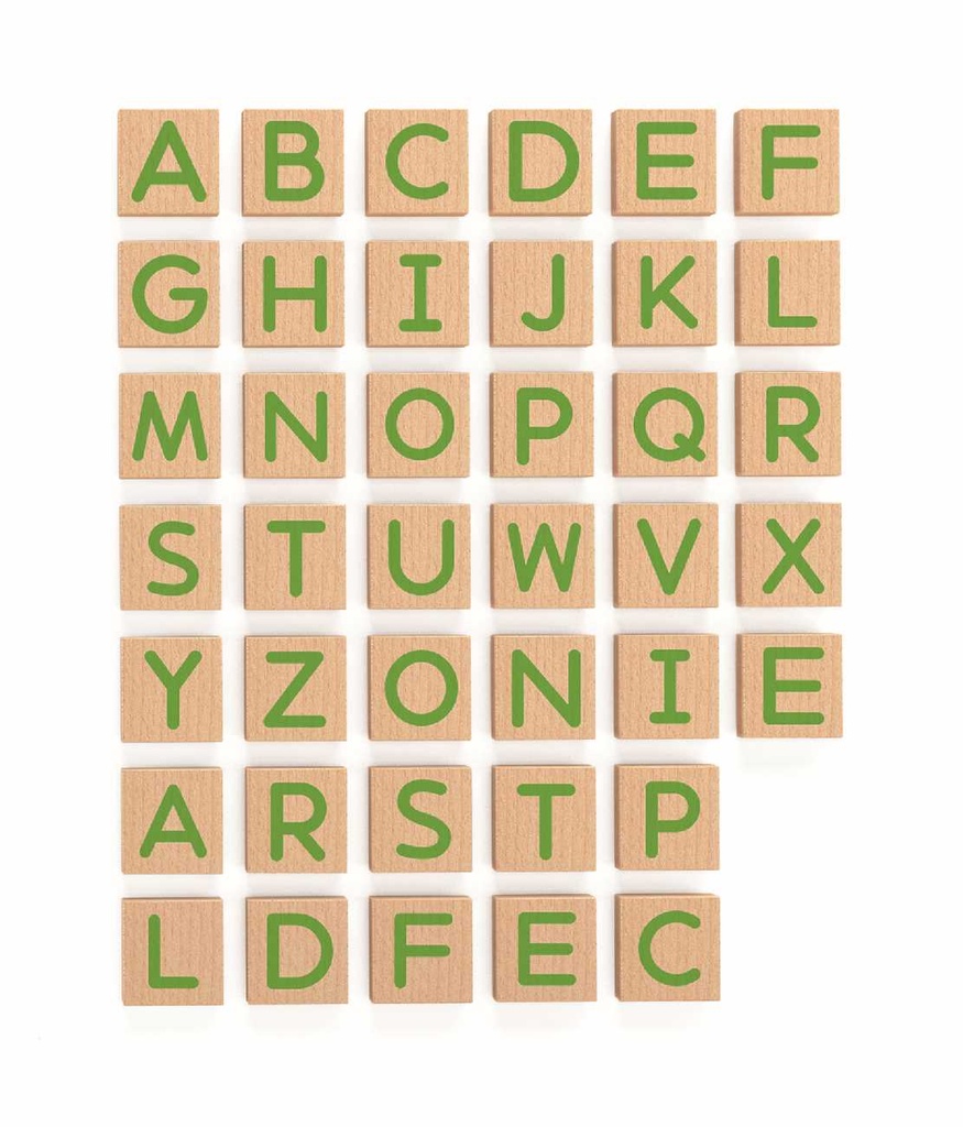 [50588] Magnetic Uppercase Alphabet 40Pcs - Viga 50588
