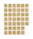 Magnetic Uppercase Alphabet 40Pcs - Viga 50588