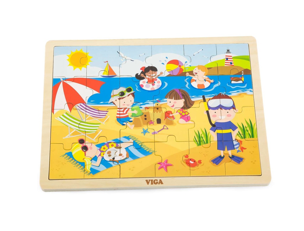 [6934510512705] Summer Puzzle 24Pcs - Viga 51270