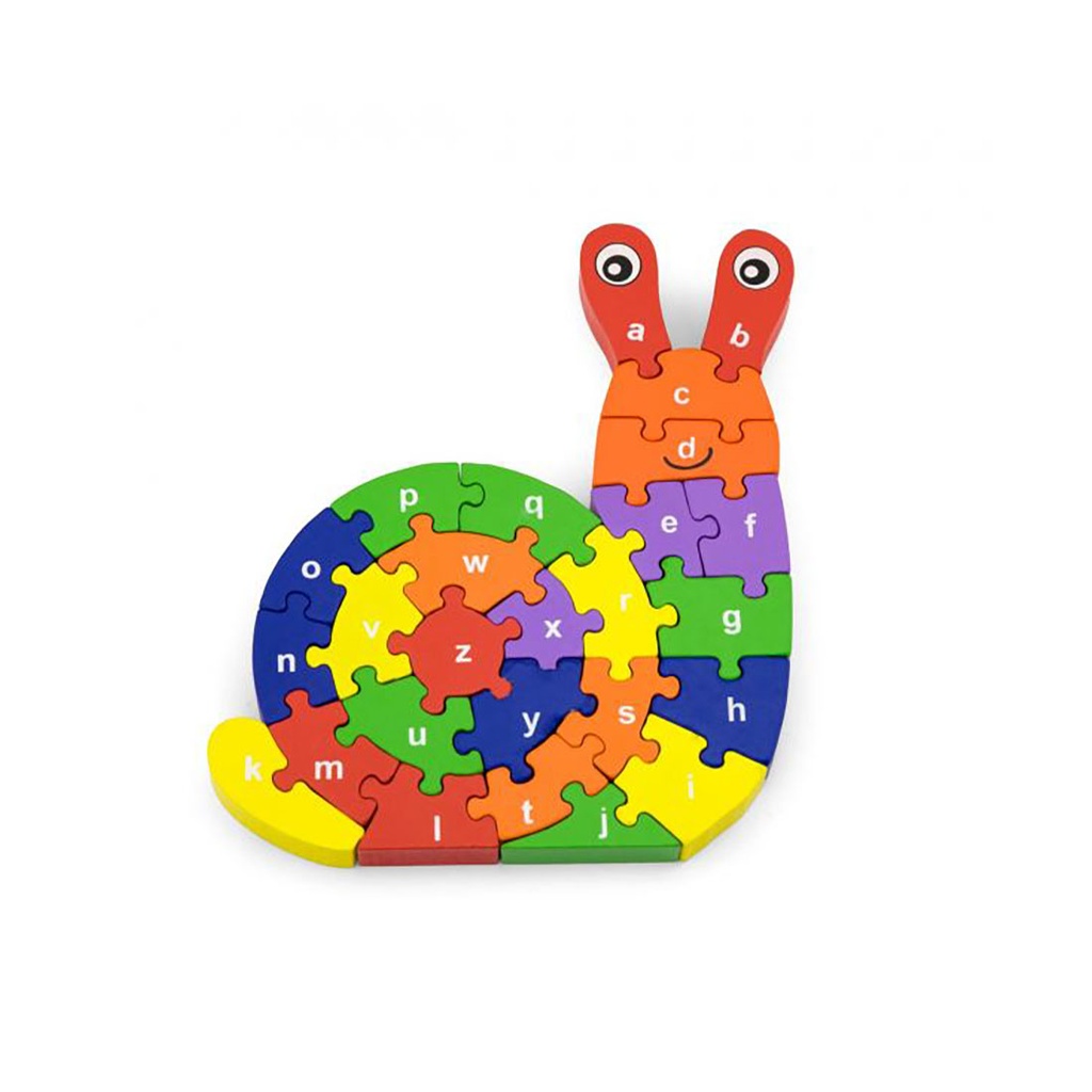[6934510552527] 3D Puzzle: Snail - Viga 55252