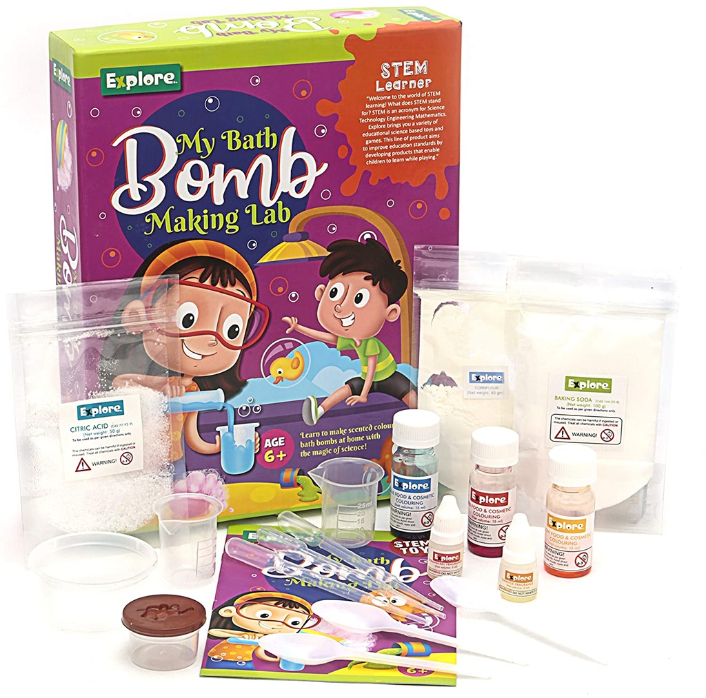 My Bath Bomb Making Lab - Explore 13022