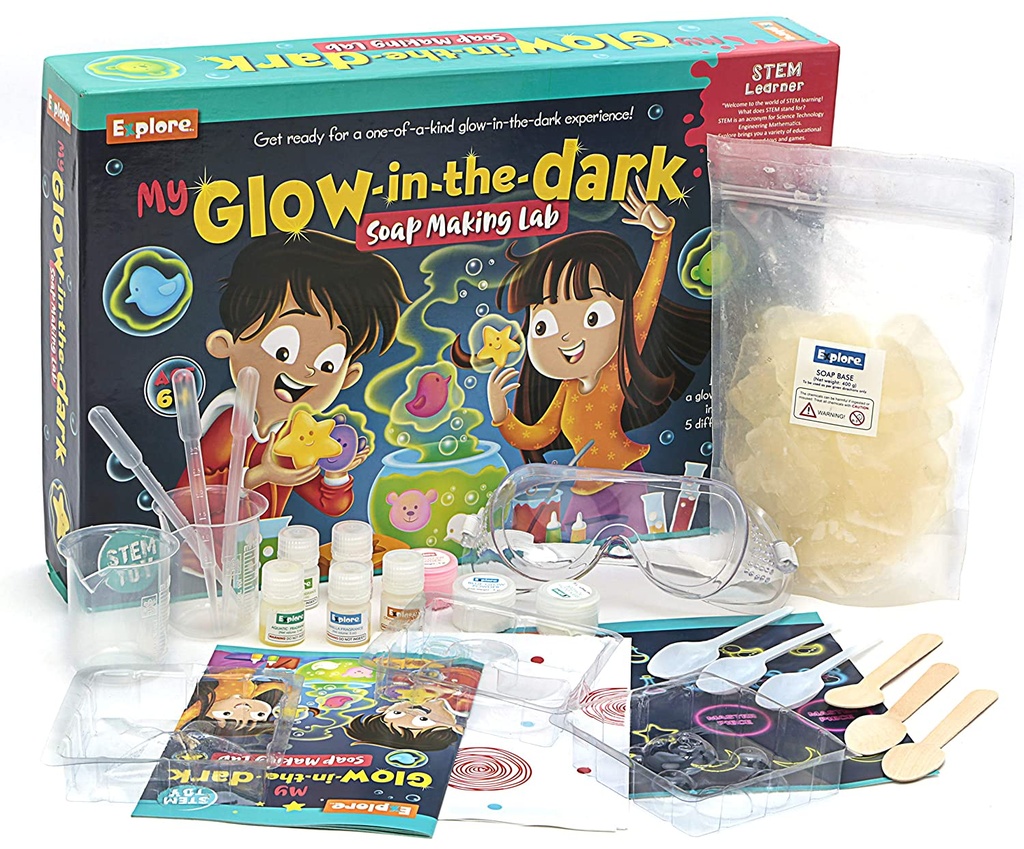 My Glow In The Dark Soap Making Lab - Explore 13049