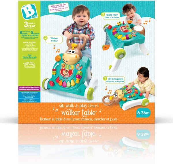 طاولة متلألئة 3 في 1- Bkids 3993