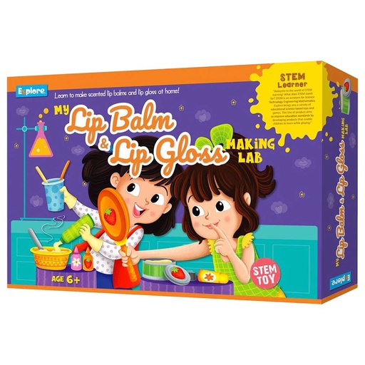 [8906006063501] My Lip Balm & Lip Gloss Making Lab - Explore 13050