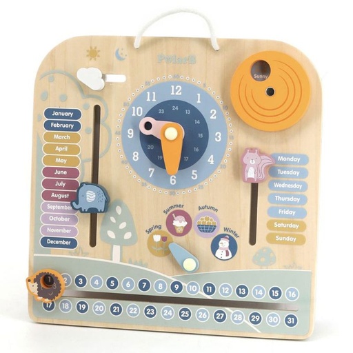 [6971608440564] التقويم والساعة - بولار بي 44056