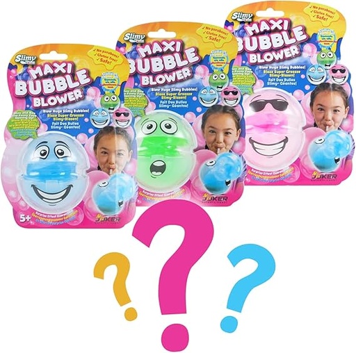 [7611212325268] SLIMY BUBBLE BLOWER ON BLISTER -32526