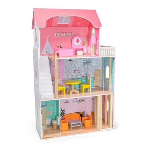[6971608445705] Big Fancy Doll House - Viga 44570