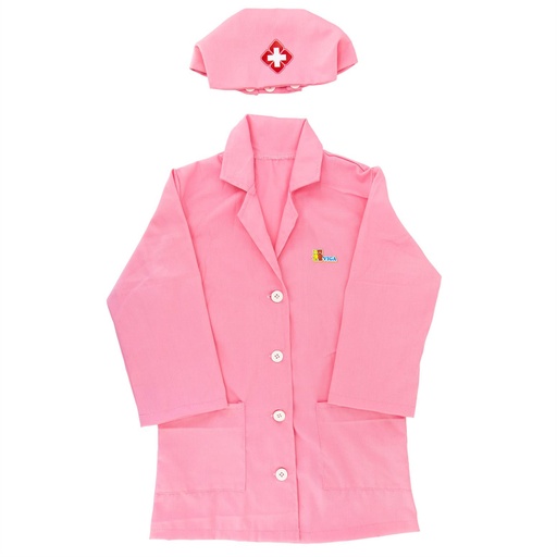 [6971608445767] Little Nurse Uniform & Hat - Viga 44576