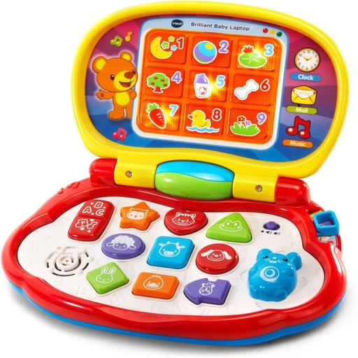 [3417761912034] لاب توب بيبي اصفر - VTech 191203