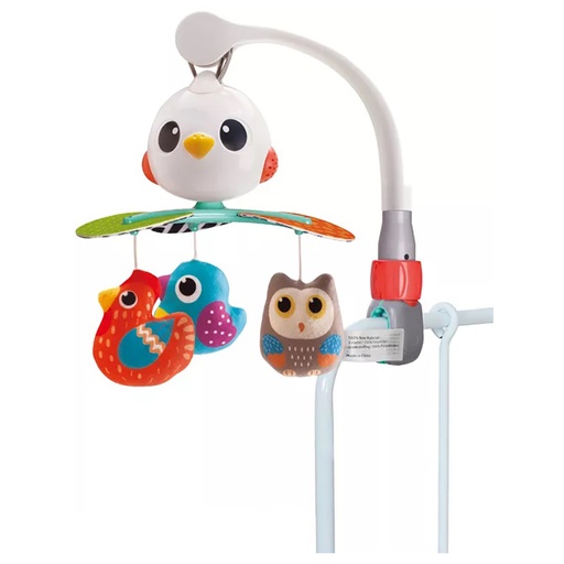 [6909090009952] Musical Cot Mobile with Bird -Hola E995