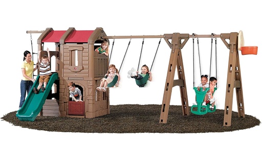 [733538801497] Advent Lodge Play Ctr W/Glider -Step2 801400