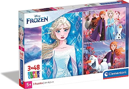 [8005125252404] Clem. Puzzle Disney Frozen2- 3X48 pcs