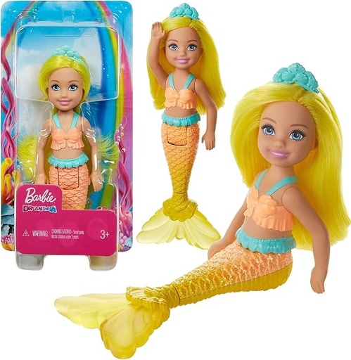 [887961812763] Barbie Dreamtopia Mermaid Doll Asst