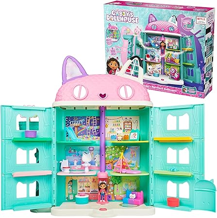 [778988364345] Gabby's DH Gabby's Purrfect Dollhouse-6060414-VN