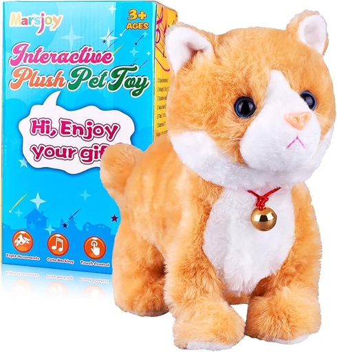 [6971670371780] Moving Cat Plush - JM-8288