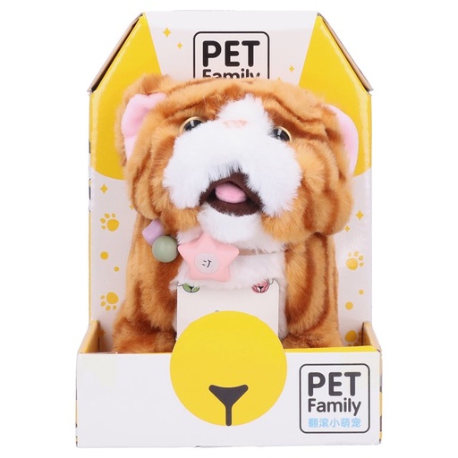 [6971670371568] Pet Family Rolling  Plush - JM-2010-1
