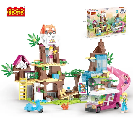 [6937645545723] Cogo Pet Park 632Pcs-C4572