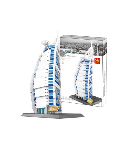 [6975435775189] Burj Al Arab Hotel Blocks - WangToys - 5220