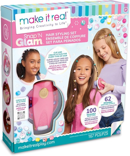 [695929017606] Cool Clips Hair Accessories Set-1760